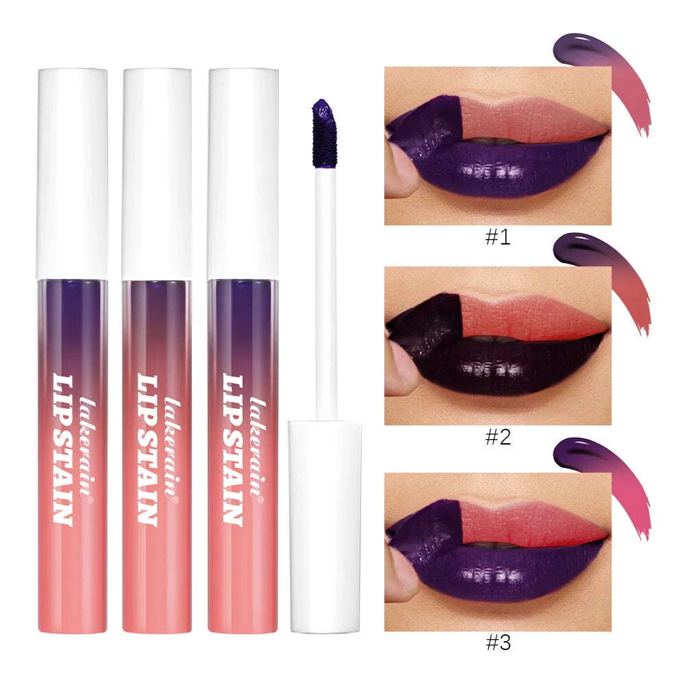 Peel Off Rose Pink Lip Gloss Matte Outline Contour Tattoo Lip Stain Waterproof Transfer Resistant Tear Off Natural Lip Tint